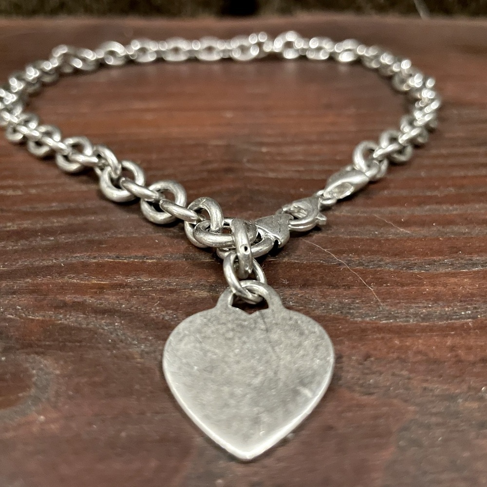 Sterling Solid Silver Necklace - image 4